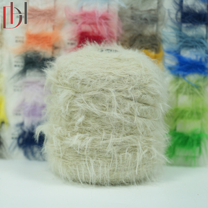 8Cm Cọc Giả Chồn Sợi 100% Nylon Crochet Thêu Dyable Sợi Phong Cách Mô Hình Ưa Thích Cho Quần Áo Thủ Công Nhà Máy Trực Tiếp - Product Image 1