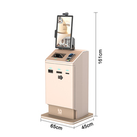 LIEN Hotel Solution Kiosque d'auto-contrôle Scanner de passeport Écran tactile Ticket Cash Machine Indoor Payment Card Dispenser Floor SDK