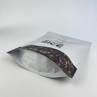 Custom Printing Plastic 1Kg 2Kg 5Kg 10Kg Stand Up Zwarte Rijst Verpakking Zakken