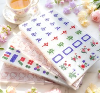 Usine OEM/ODM : Ensembles de Mahjong personnalisés en acrylique (américain, singapourien, malaisien, taïwanais, japonais) pour les jeux d'échecs et de cartes
