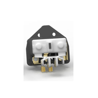 2024 harga pabrik colokan Inggris 13A 3 Pin plug rakitan tembaga insert dengan fuse tahan api ROHS