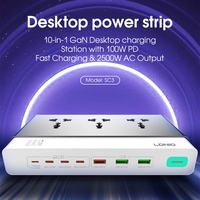 Prise multiple LDNIO SC3 à 3 voies avec port USB Type-C