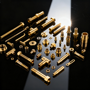 חלקי מתכת בהתאמה אישית, ברונזה, נחושת אדומה טהורה, נחושת לבנה, חלקי פליז מעובדים במכונת CNC, אב טיפוס, שירות עיבוד שבבי CNC, חלק CNC בהתאמה אישית (OEM) - Product Image 1