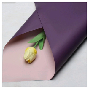 Thickened Waterproof <b>Paper</b> Bag with Flower Embossed Design Three-Dimensional Art Packaging Material PE Coating - Product Image 2