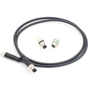 สายเคเบิลแบบมุมฉากตัวเมีย M8 สำหรับเชื่อมต่อกับสายไฟฟ้าในกล่องกระจายไฟ - Product Image 2