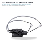 Capteur de température des gaz d'échappement double EGT pour Cummins ISX15 X15 QSX15 4326876 A057K404 Kenworth Peterbilt 2010-2024