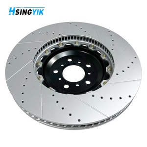 Disques de frein flottants percés pour <span class=keywords><strong>BMW</strong></span> M5 M6 F6 F06 F10 F12 F13 F30 F80 400MM 380MM 370MM - Product Image 4