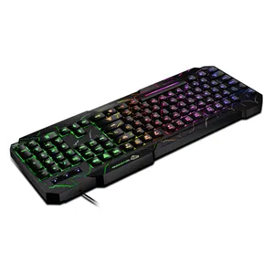 उच्च-गुणवत्ता गेमिंग कीबोर्ड गर्म बेच व्यावहारिक गेमिंग कीबोर्ड कंप्यूटर गेमिंग कीबोर्ड