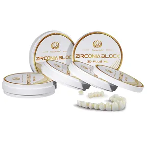 China Productos Artificial Precio de fábrica 98mm zirconia dental zirconia laboratorio dental en blanco 3D pro materiales de bloque de zirconia multicapa