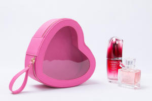 Bolsa <span class=keywords><strong>de</strong></span> Cosméticos Personalizada Koncai en Forma <span class=keywords><strong>de</strong></span> Corazón, Bolsa <span class=keywords><strong>de</strong></span> Viaje para Cuidado <span class=keywords><strong>de</strong></span> la Piel con Cierre <span class=keywords><strong>de</strong></span> Cremallera, Bolsa <span class=keywords><strong>de</strong></span> Maquillaje - Product Image 3