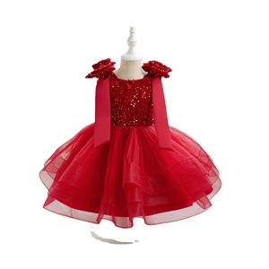 2025 vendita diretta in fabbrica i bambini indossano abiti da compleanno in abito congelato per ragazze abiti da sera modello gratuito - Product Image 1