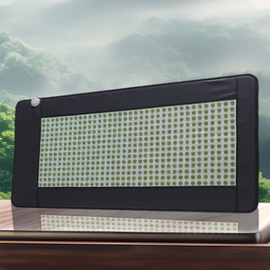 Xiuyan fabrika doğrudan satış yeşim taş yatak turmalin ısıtmalı taş yatak doğal yeşim <span class=keywords><strong>Mat</strong></span> masaj pedi - Product Image 5