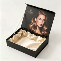 Boîte cadeau pliable en papier kraft brun à bas prix de Chine, boîte en papier, boîte d'emballage magnétique