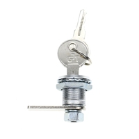 YH6242 Serrure à clé à double bit Serrure de porte à clé en alliage de zinc avec cylindres à clé à came