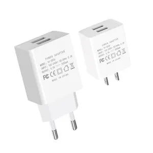 מתאם מתח 5V 2A מטען נסיעות אוניברסלי תקע USB מטען טלפון סלולרי בלוק קוביית לטלפון נייד