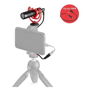 Micrófono WAVO Mobile Negro y Rojo JB01643BWW - Product Image 3