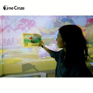 Chất lượng cao Máy quét AR máy chiếu vẽ tương tác hệ thống máy chiếu AR quét phong cách trò chơi vẽ tranh cho trẻ em - Product Image 5