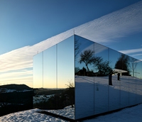 Verre unidirectionnel transparent pour la protection de la vie privée et la décoration des appartements