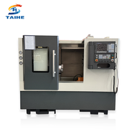 Tour CNC à banc incliné horizontal de précision Chine TCK50 avec commande Fanuc/GSK, robuste, 220V, neuf