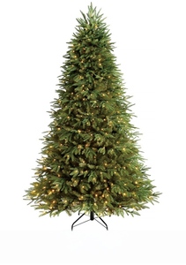 <span class=keywords><strong>Sapin</strong></span> de Noël artificiel en PVC de qualité supérieure, feuillage <span class=keywords><strong>naturel</strong></span> complet, support pliable, écologique, léger, décoration intérieure pour les fêtes - Product Image 2