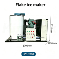 Machine à glaçons en blocs de haute qualité 3T 5T 10T / Certificat CE, machines à glaçons commerciaux en flocons, vente en gros d'usine