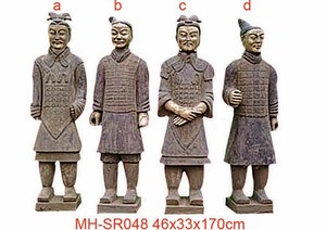 Famous Chinese Xinan <strong>Terracotta</strong> <strong>Warrior</strong> <strong>Garden</strong> <strong>Statue</strong> for Sale - Product Image 3