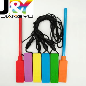 6 Pack 4 Bakstenen Kauwketting 2 Potlood Topper Siliconen Taai Voor Autisme Adhd Bijtende Kinderziektes Jongens En Meisjes - Product Image 3