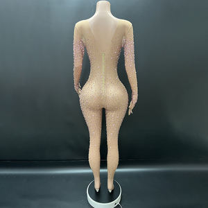 Novance-Vestidos largos <span class=keywords><strong>de</strong></span> <span class=keywords><strong>gala</strong></span> para <span class=keywords><strong>mujer</strong></span>, ropa elegante <span class=keywords><strong>de</strong></span> actuación, <span class=keywords><strong>traje</strong></span> <span class=keywords><strong>de</strong></span> baile con diamantes, fiesta, monos <span class=keywords><strong>de</strong></span> talla grande - Product Image 6