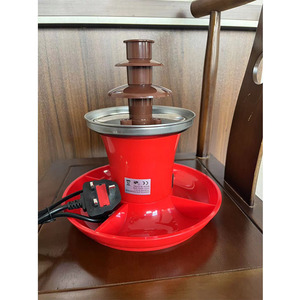 Fontaine <span class=keywords><strong>à</strong></span> <span class=keywords><strong>chocolat</strong></span> électrique 3 niveaux avec plateau de base divisé détachable pour fêtes et mariages - Product Image 3