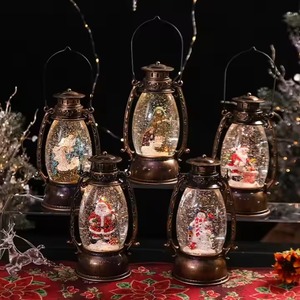 Nouvelle conception de globe à neige, décorations de Noël, lumière LED musicale, lampe en cristal, lumière à motif de neige non conventionnelle - Product Image 3