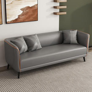 Juego de Sofás Cuadrados de Estilo Nórdico para Sala de Estar, 2 y 3 Plazas, Tapizados con Relleno de Espuma, Diseño Moderno, para Apartamentos Pequeños o Casas de Alquiler - Product Image 5