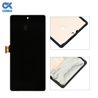 Écran tactile LCD noir de haute qualité Conka, assemblage OEM pour Google Pixel 6A, testé à 100 %, garantie 1 an, personnalisé