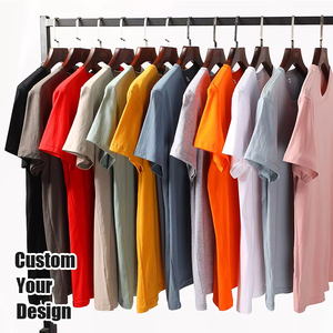 Camiseta de algodón de alta calidad para hombre de Tee Factory, con diseño de logotipo personalizado con serigrafía, camiseta lisa con estampado para hombre - Product Image 3