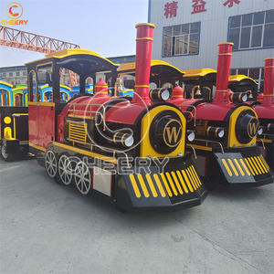 Plus de 30 ans d'expérience dans les parcs d'attractions en chariot de <span class=keywords><strong>locomotive</strong></span> personnalisé manèges en train sans rail diesel électrique - Product Image 4