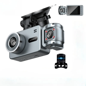 Telecamera da cruscotto G79 4K Ultra HD con display da 2 pollici, 3 obiettivi, registrazione interna/posteriore 720P, sensore G e Wi-Fi - Product Image 1