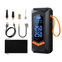 Compresseur d'air numérique portable sans fil pour pneus - Gonfleur de pneus sans fil 150 PSI avec moniteur de pression ABS et arrêt automatique