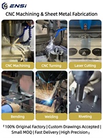 Pièces usinées CNC 4/5 axes en aluminium 6061 et acier inoxydable 316, fraisage et tournage, tolérance ±0,01 mm, pièces d'automatisation industrielle 3D