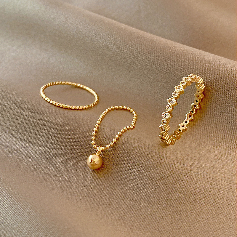 J415 oro (juego de tres piezas)