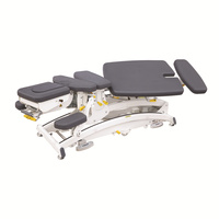Table de chiropratique électrique multifonctionnelle, table de flexion et de traction, table de physiothérapie et d'ostéopathie, table de mobilisation de décompression