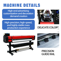 Imprimante grand format éco-solvant 1,8 m, traceur d'impression par sublimation, tête d'impression XP600 I1600 I3200 DX5 DX7