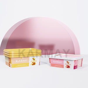 หมาดๆ600 ~ 1000กรัม3L สี่เหลี่ยมโลโก้พิมพ์พลาสติกคริสต์มาสคุกกี้บิสกิตบรรจุภัณฑ์ - Product Image 6