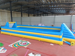 Cancha de fútbol inflable comercial de alta calidad personalizada de fábrica campo de fútbol de jabón inflable - Product Image 4