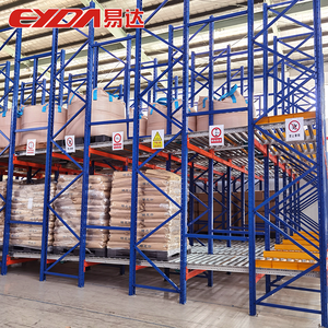 Estantería de flujo de paletas de acero de alta calidad Estantes de almacenamiento de almacén de gravedad de alta eficiencia Estantes de paletas personalizados Oustomed - Product Image 3