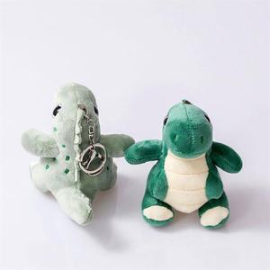 Peluche dinosaurio muñeca bolsa encantos colgante llavero promoción animales de peluche al por mayor llaveros de felpa - Product Image 6