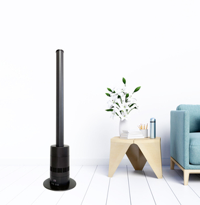 Thiết Kế Mới Tầng Không Cánh Quạt Bệ Điện Tháp Làm Mát Di Động Quạt Không Cánh Màu Đen - Product Image 4