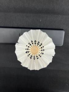 Kok putih stabilitas penerbangan tahan lama kustom OEM klub ringan pelurus bulu alami ganda - Product Image 6