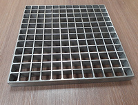 Grille de plancher en acier soudé en forme de I, à dents, galvanisée à chaud, pour la protection des machines et les passerelles d'entretien
