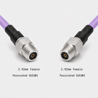 Câble coaxial RF ultra flexible DC-40GHz 2,92 mm femelle-femelle à faible perte et phase stable, remplacement pour 32022 (mini141)