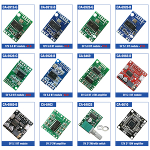 Ca6928 blueteeth mô-đun âm thanh kỹ thuật số kép khuếch đại âm thanh với LED cung cấp điện 5V bảng mạch - Product Image 3