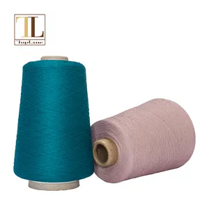 Topline 16G viscose polyester blended yarn tshirt yarn manufactures